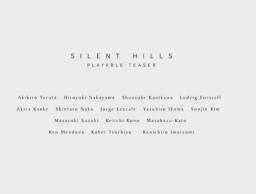 P.T. (Silent Hills: Playable Teaser) Title Screen